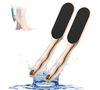 Veinsgrain Foot File,Beyond The Cream - Foot Fetish File,Hard Skin Remover Nano-Glass Foot File,Foot Scrubber,Foot Exfoliator Tool,Effortless and Pain-Free Experience (Gold*2)