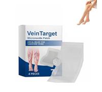VeinTarget Microdarts Plaster, 2026 Professional Plaster Against Varicose Veins on the Legs, VeinTarget Plasters, Leg Treatment with Natural Ingredients for All Skin Types