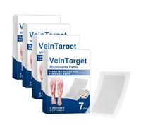 VeinTarget Microneedle Patch, 2026 Advanced Varicose Veins Treatment for Legs, VeinTarget Varicose Veins Patch, Natural Ingredients Leg Treatment for All Skin Types for Men Women (4)