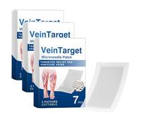 VeinTarget Microneedle Patch, 2026 Advanced Varicose Veins Treatment for Legs, VeinTarget Varicose Veins Patch, Natural Ingredients Leg Treatment for All Skin Types for Men Women (3)