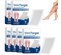 VeinTarget Microneedle Patch, 2026 Advanced Veins-Treatment for Legs, Nano VeinTarget Patch, Natural Ingredients Leg Treatment Relief Soothing Breathable Care Patches (24pc)