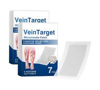 VeinTarget Microneedle Patch, Advanced Varicose Veins Treatment for Legs, Natural Ingredients Leg Treatment for All Skin Types (2boxes)
