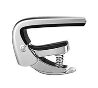 VEINTICO High-End Pro Guitar Capo for 6 String Acoustic and Electric Guitars with Quick Lock Performance Silver