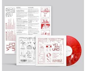 Veintiuno - La Balada De Delirio Y Equilibrio - Red Marble Vinyl [Vinyl LP] [VINYL]