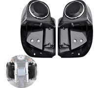 VEISUTOR Carbon Fiber Pattern Lower Vented Leg Fairings with Speaker Boxes Pods Fit for Harley Touring Road King, Street Glide, Electra Glide, Ultra-Classic 2014-2023 Accessories
