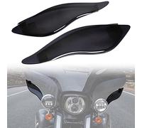 VEISUTOR Motorcycle Adjustable Air Deflector Fairing Side Wings Windshield Adjustable Wind Deflectors Fairing Side Shield for Harley Davidson Electra Glide Street Glide Trike 2014-2024 Accessories