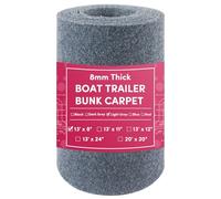 VEITHI Boat Trailer Bunk Carpet Grey,8 inch x 13 feet Boat Bunk Carpet,Boat Trailer Bunk for Jet Ski Ramps