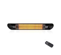 Veito Blade S2500 Waterproof IP55 Wall/Ceiling Mounted Indoor and Outdoor Patio Heater, Black