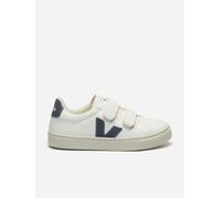 Veja Boys Leather Small Esplar Trainers in White - White - EU 22 UK 5.5