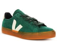 Veja Campo Bold Gum Sole Lace Up Suede Leather Womens Trainers Green UK 3 - 8