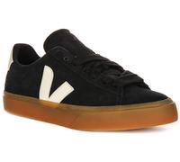 VEJA Campo Bold Womens Casual Trainers in Black White - 4 UK