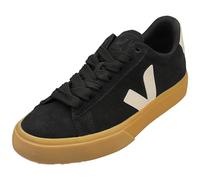 VEJA Campo Bold Womens Casual Trainers in Black White - 4 UK