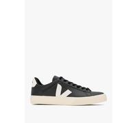 VEJA Campo Chromefree Leather Black White Trainers Size: 41, Colour: B