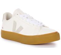 Veja Campo Chromefree Leather Trainer Lace Up White Gum Sole Womens UK 3 - 8