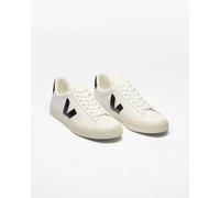 Veja Campo Leather Mens Trainers - White/Black