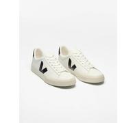 Veja Campo Leather Mens Trainers - White/Black - White/Black - UK8 EU42 US9