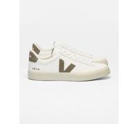 Veja Campo Leather Shoes White Khaki Green Women - 37