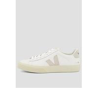 Veja Campo Leather White Natural 40 Trainers, White, Size 7, Women White