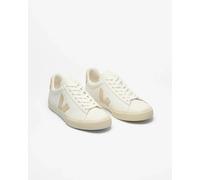 VEJA Campo Chromefree Leather Extra White Almond Trainers Size: 40, Colour: Tan Suede