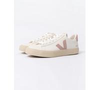 VEJA Women's Campo Leather Trainers - White Babe - Size: UK 5