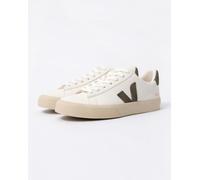 Veja Women's Campo Chrome Free Leather Trainers - Extra White/Khaki - UK 6