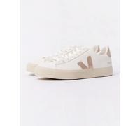 VEJA Campo Leather Womens Trainers - White/Platine
