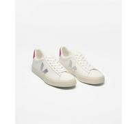 Veja Campo Leather Women's White/Silver/UltraViolet Trainers - UK 4 / EU 37 / US 6