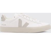 VEJA Campo O. T. Leather Low-Top Trainers with Contrasting Logo - Size: 45 - male