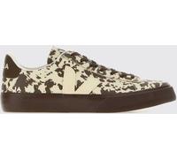 VEJA Campo O. T. Leather Trainers with Animalier Pattern and Sustainable Sole - Size: 36 - female