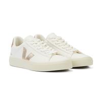 VEJA Women's Campo Chromefree Leather Extra White Platine Trainers Siz