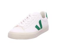 Veja Campo Chromefree Leather - White and Green - 3690B-WHT CAMPO CHR