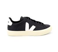 VEJA Campo Chromefree Leather Black White Trainers Size: 40, Colour: B