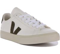 Veja Campo Suede Natural Leather Mens Trainer White Grey UK 6 - 12