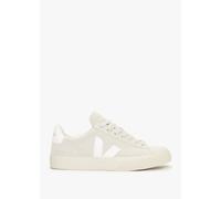 VEJA Campo Suede Natural White Trainers Colour: Beige Suede, Size: 38