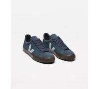 Veja Campo Suede Womens Nautico Steel Eagle Trainers - Blue - Size UK 3