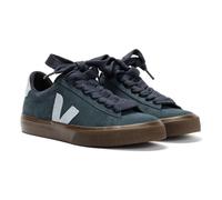 Veja Mens Campo Bold Suede Trainer- Blue, Blue, Size 6, Men Blue