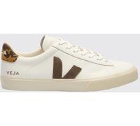 VEJA Campo Sustainable O. T. Leather Sneakers with a Contrasting V-Logo - Size: 37 - female