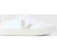 VEJA Campo Sustainable O. T. Leather Trainers with Contrasting Side V-Logo - Size: 37 - male
