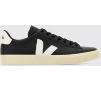 VEJA Campo Sustainable O. T. Leather Trainers with Contrasting V-Logo - Size: 41 - male