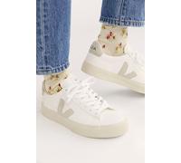 Veja Campo Trainers Shoe at Free People in Extra White/natural Suede, Size: EU 39 - female