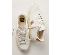 Veja Campo Trainers Shoe at Free People in Extra White/Platine, Size: EU 40 - female