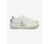 Veja Womens Esplar Logo Leather Trainer- White, White, Size 3, Women White
