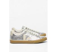 Veja Esplar Logo Suede Silver_Pierre_Nat, 41 Trainers, Silver, Size 5, Women Ilver