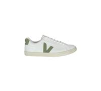 VEJA Women's Esplar Leather Trainers - White Kiwi - Size: UK 5