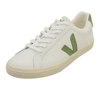 VEJA Esplar Logo Womens Casual Trainers in White Kiwi - 7 UK