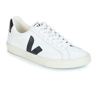 VEJA Esplar Logo Extra White Black Leather Trainers Colour: Black Leat