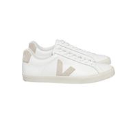 Veja Fair Trade - Women's trainers - Esplar Logo Leather Extra-White Sable for Women, in Leather White 37