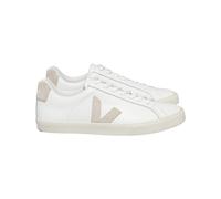 Veja Fair Trade - Leather trainers - Esplar Logo Extra-White Sable for Women in Leather - Size 38 White