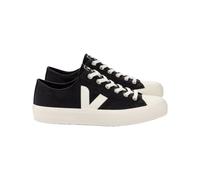 Veja Fair Trade - Organic cotton canvas shoes - Wata II Low Black Pierre for Women - Size 36 Black 36