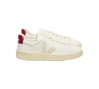 Veja Fair Trade - Organic cotton shoes - Urca White Pierre Marsala for Women - Size 37 White 37